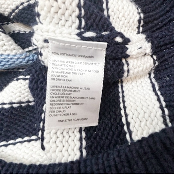 HARPER & LIV Women’s Rainbow Stripe Chunky Knit Crewneck Sweater Size Small - Picture 6 of 6